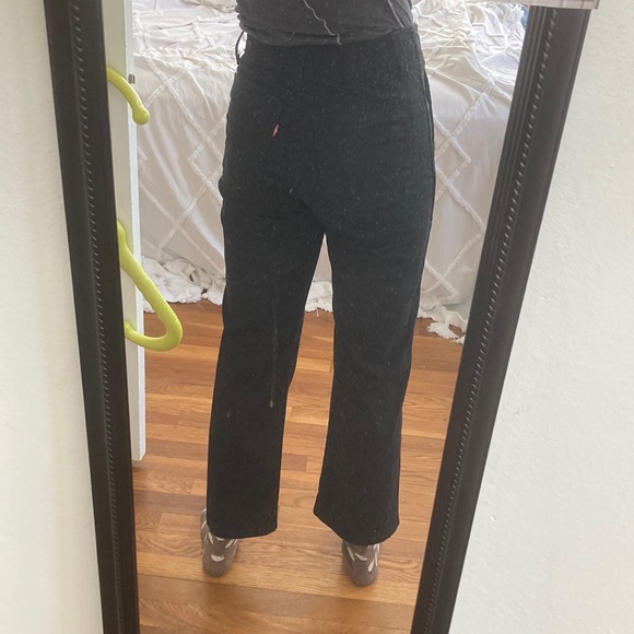 Black Levi straight leg Pants - Picture 2 of 2